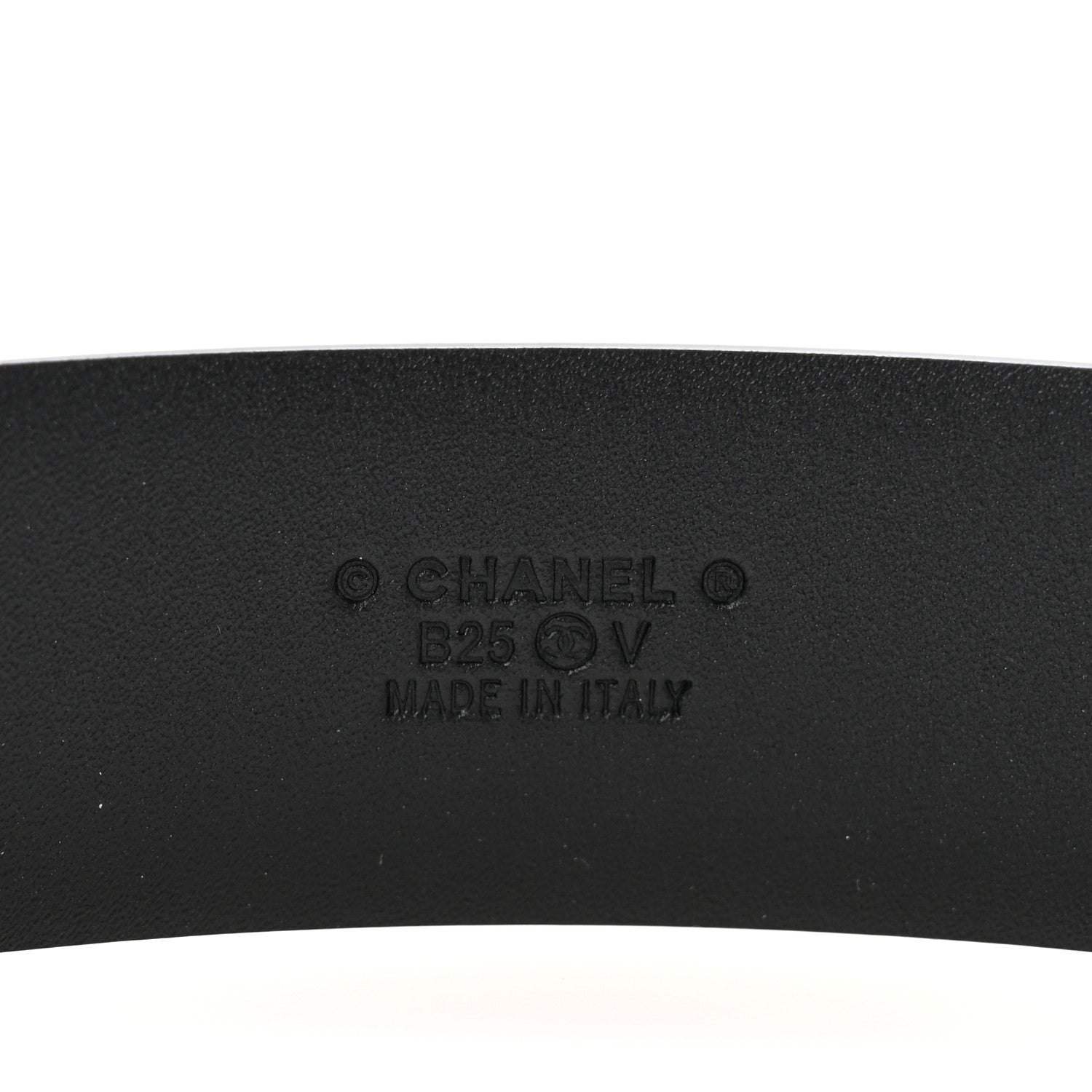 Chanel Calfskin CC Chain Belt 80 32 Black 5 of 8