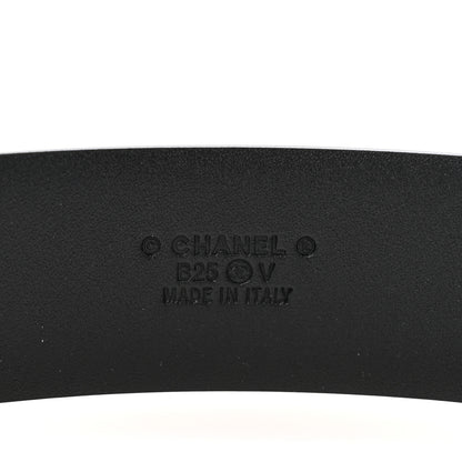 Chanel Calfskin CC Chain Belt 80 32 Black 5 of 8