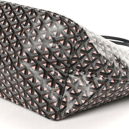 Goyard Goyardine Saint Louis Claire Voie GM Black Pink 11 of 11