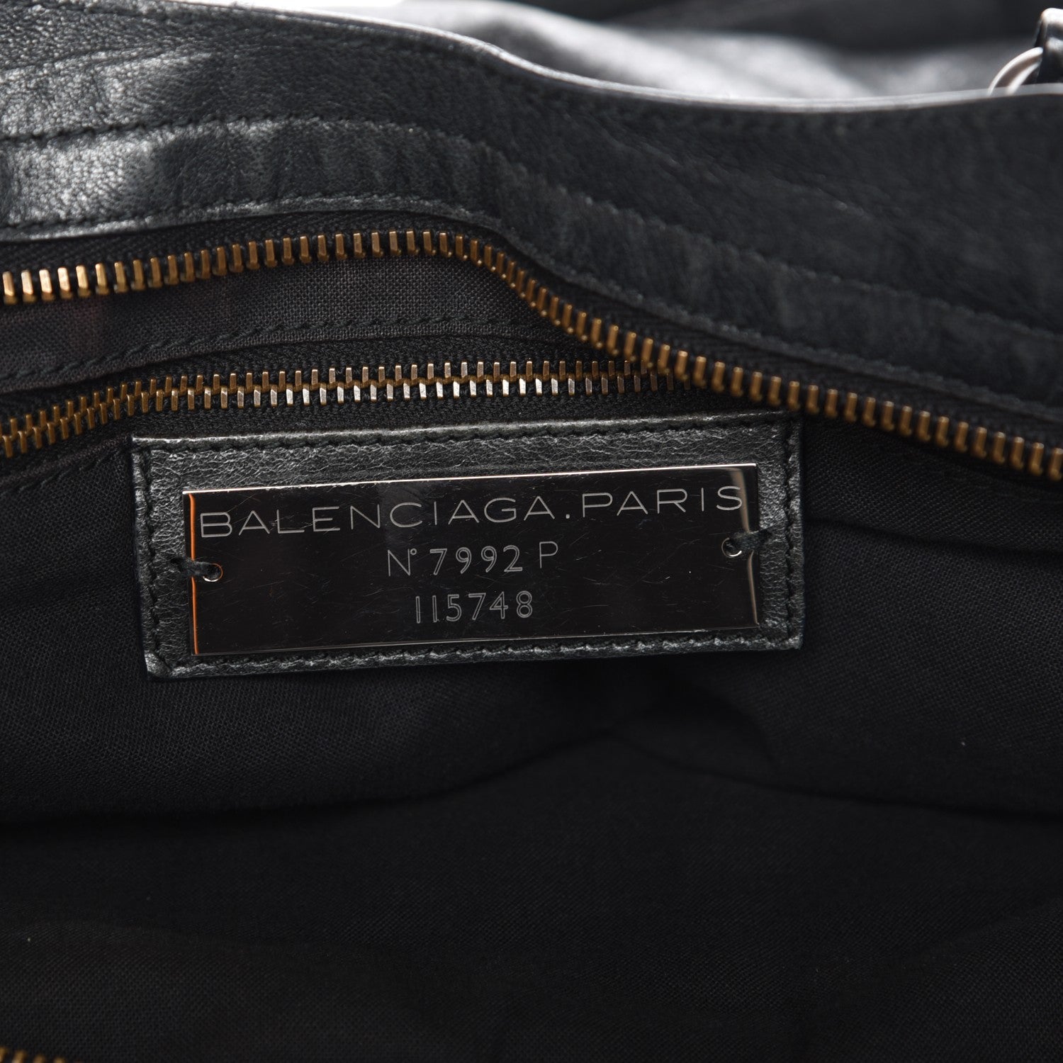 Balenciaga Agneau Classic Hardware City Black 8 of 9