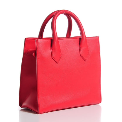 Balenciaga Calfskin Padlock Mini All Afternoon Rouge Cherry 3 of 7