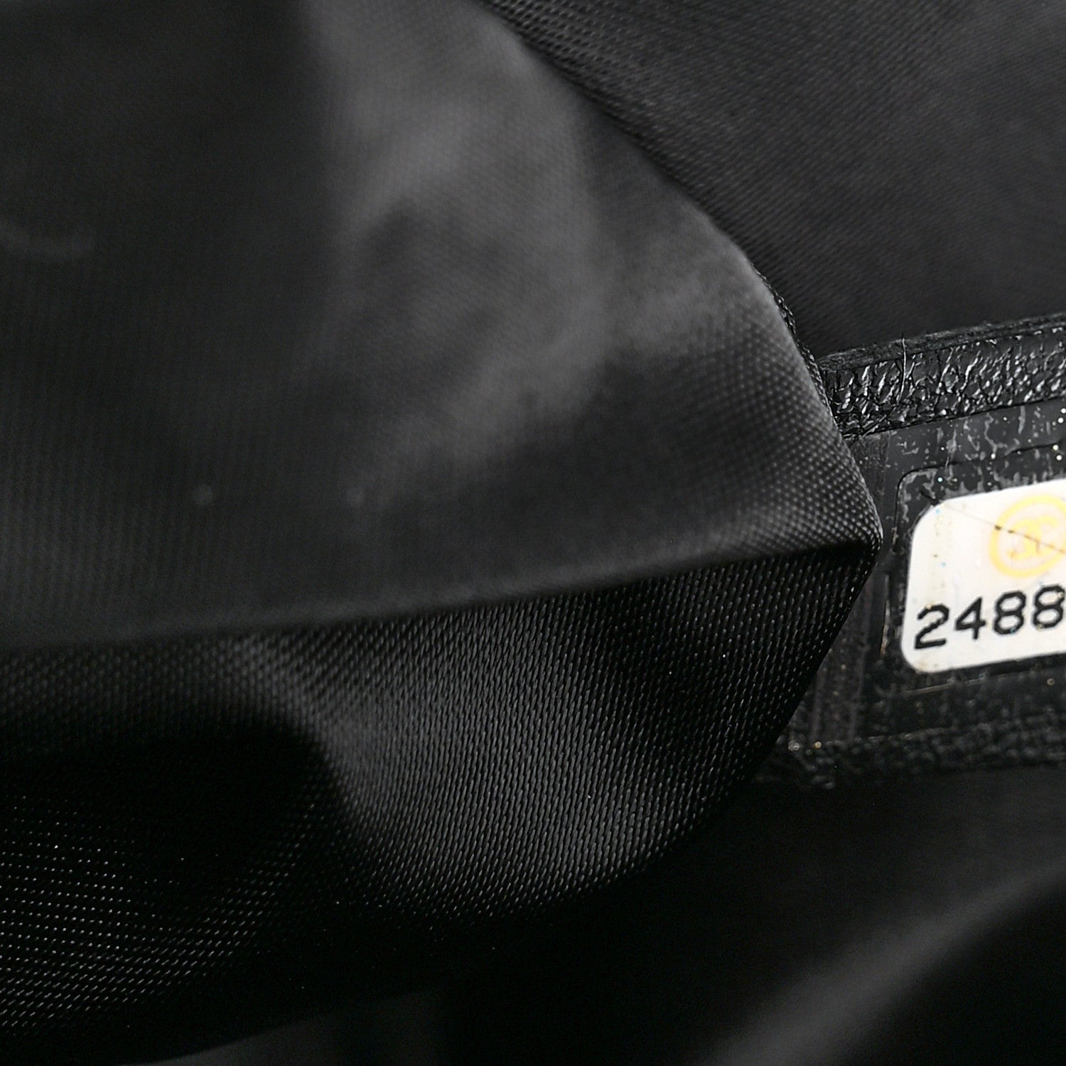 Chanel Knit Metallic Lambskin Large Shopping Tote Black 7 of 10