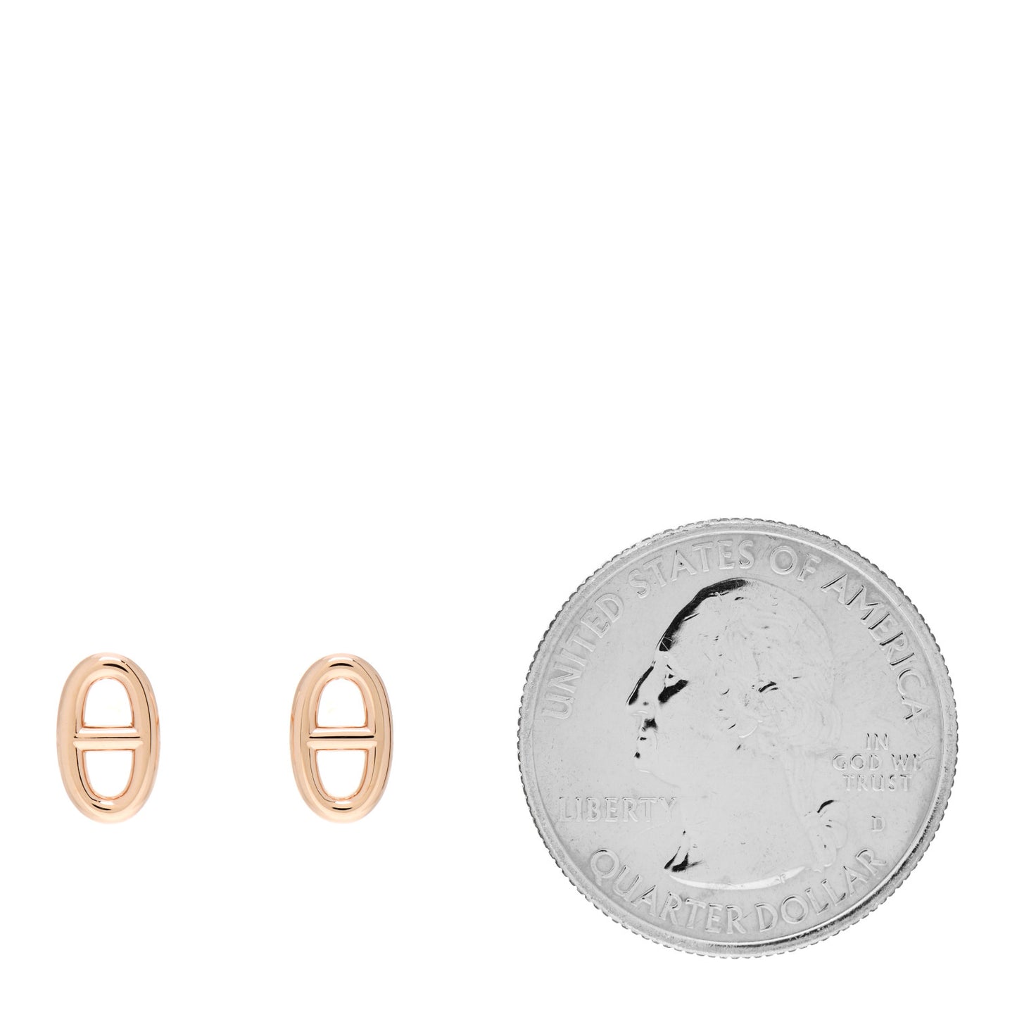 18K Rose Gold TPM Farandole Stud Earrings