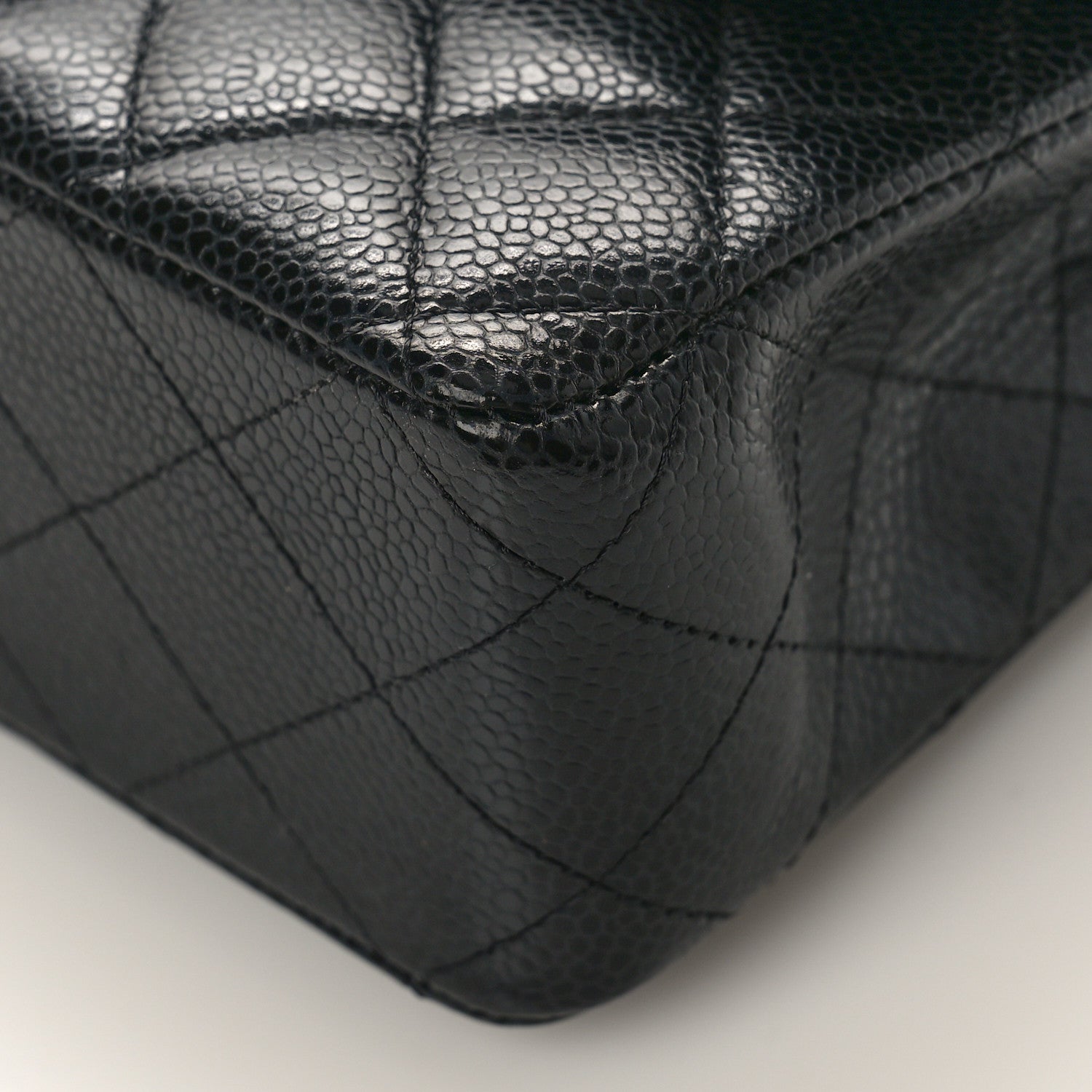 Chanel Caviar Quilted Medium Double Flap Black 9 of 9