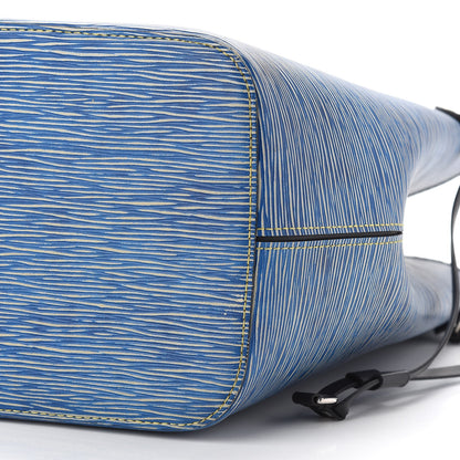 Louis Vuitton Epi Neverfull MM Denim Light 9 of 9