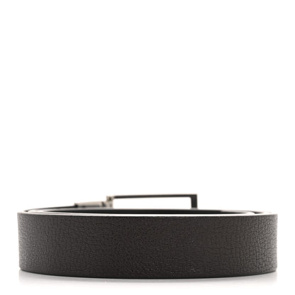 Bottega Veneta Nappa Square Reversible Belt 100 40 Brown Black 3 of 7