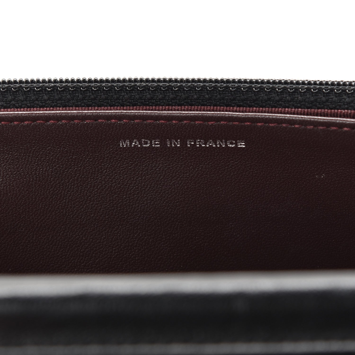 Chanel Lambskin Quilted Wallet On Chain WOC Black 7 of 10