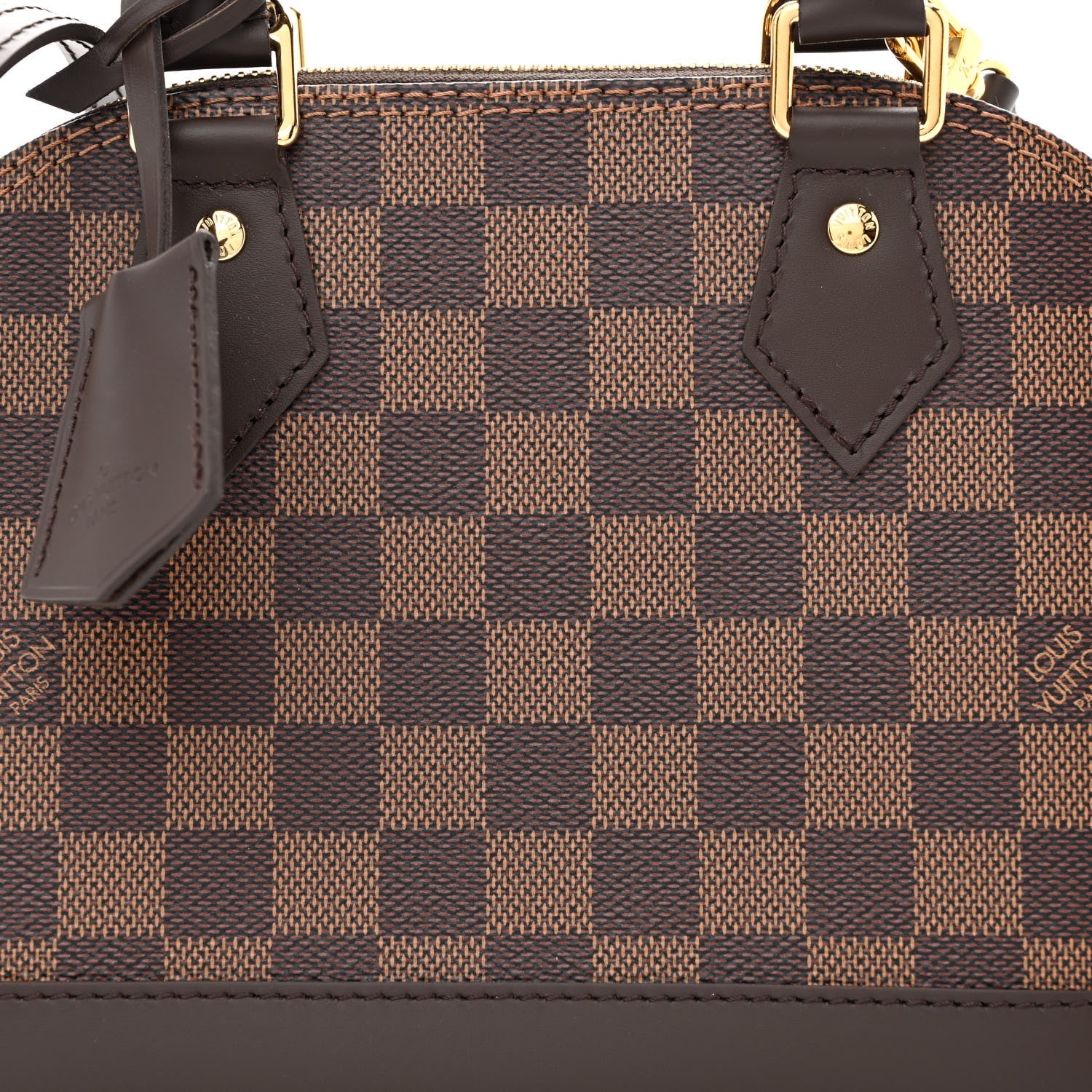 Louis Vuitton Damier Ebene Alma BB 7 of 10