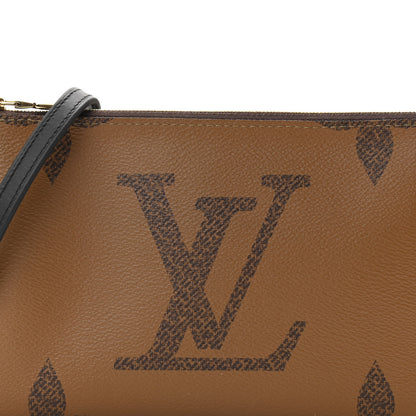 Louis Vuitton Reverse Monogram Giant Double Zip Pochette 8 of 11