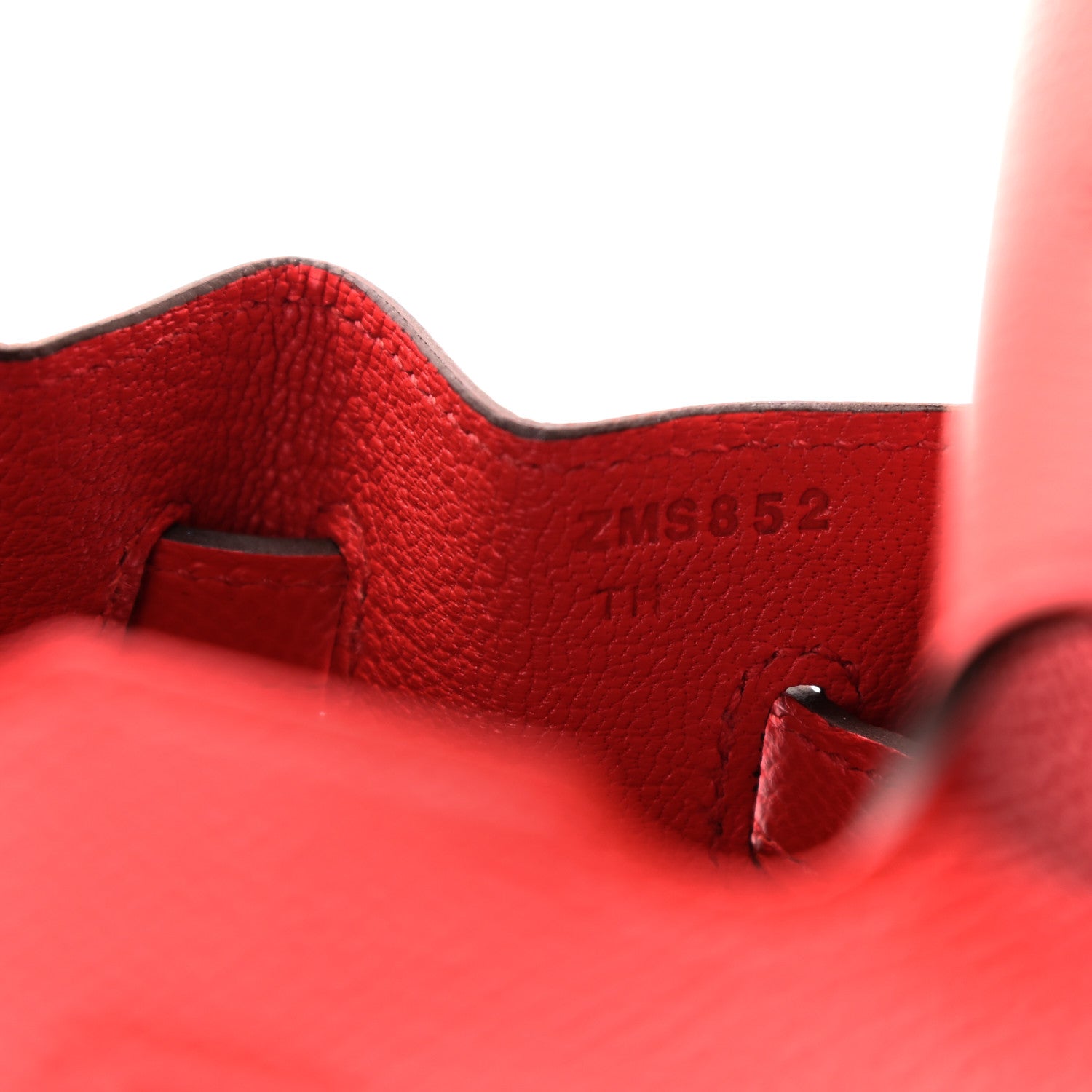 Hermes Epsom Birkin Sellier 25 Rouge De Coeur 7 of 11