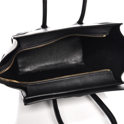 Celine Smooth Calfskin Micro Luggage Black 5 of 16
