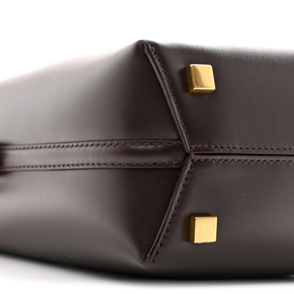 Saint Laurent Shiny Calfskin Le 37 Mini Bucket Bag Dark Sweet Chocolate 9 of 10