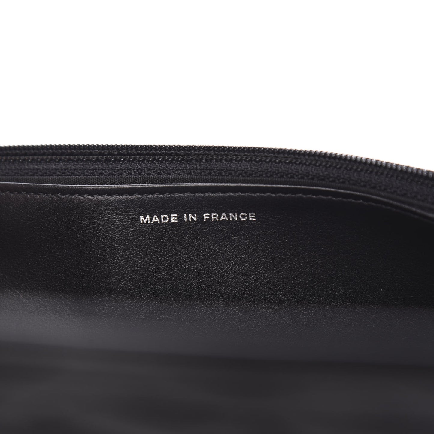 Caviar Quilted Boy Wallet On Chain WOC Black