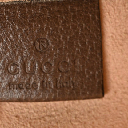 Gucci GG Supreme Monogram Web Ophidia Tote Brown 8 of 10