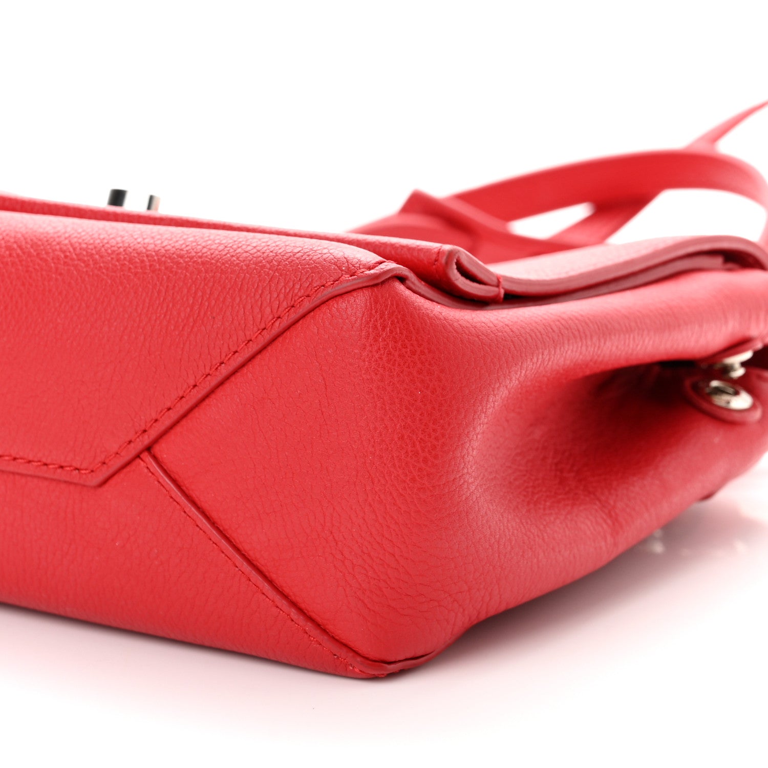 Louis Vuitton Calfskin Lockme II Chain Bag BB Rubis 8 of 8