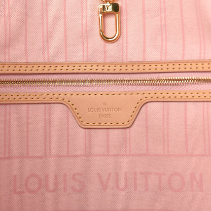Louis Vuitton Damier Azur Neo Neverfull GM Rose Ballerine 9 of 15