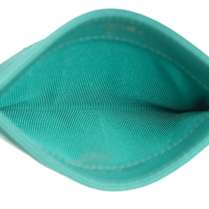 Chanel Caviar Quilted Card Holder Turquoise 4 of 9