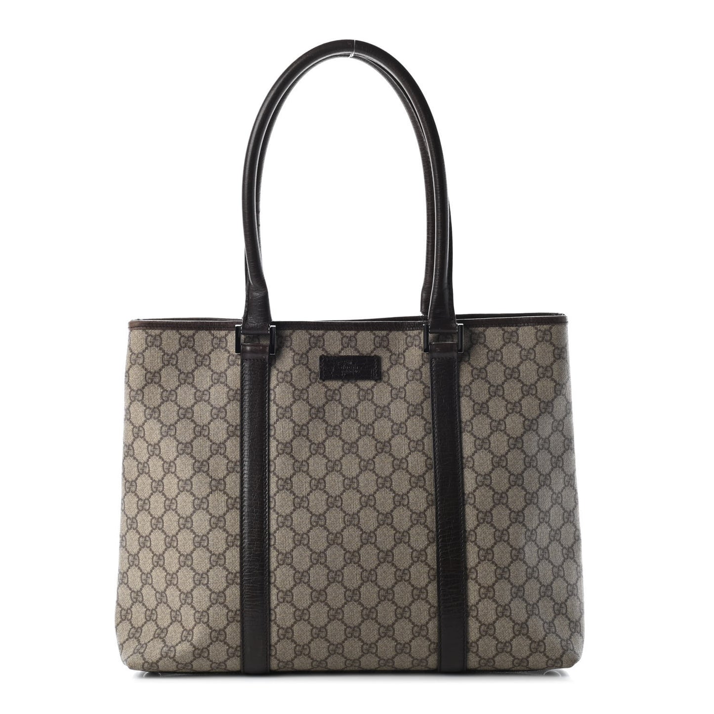 GG Plus Monogram Medium Joy Tote Brown