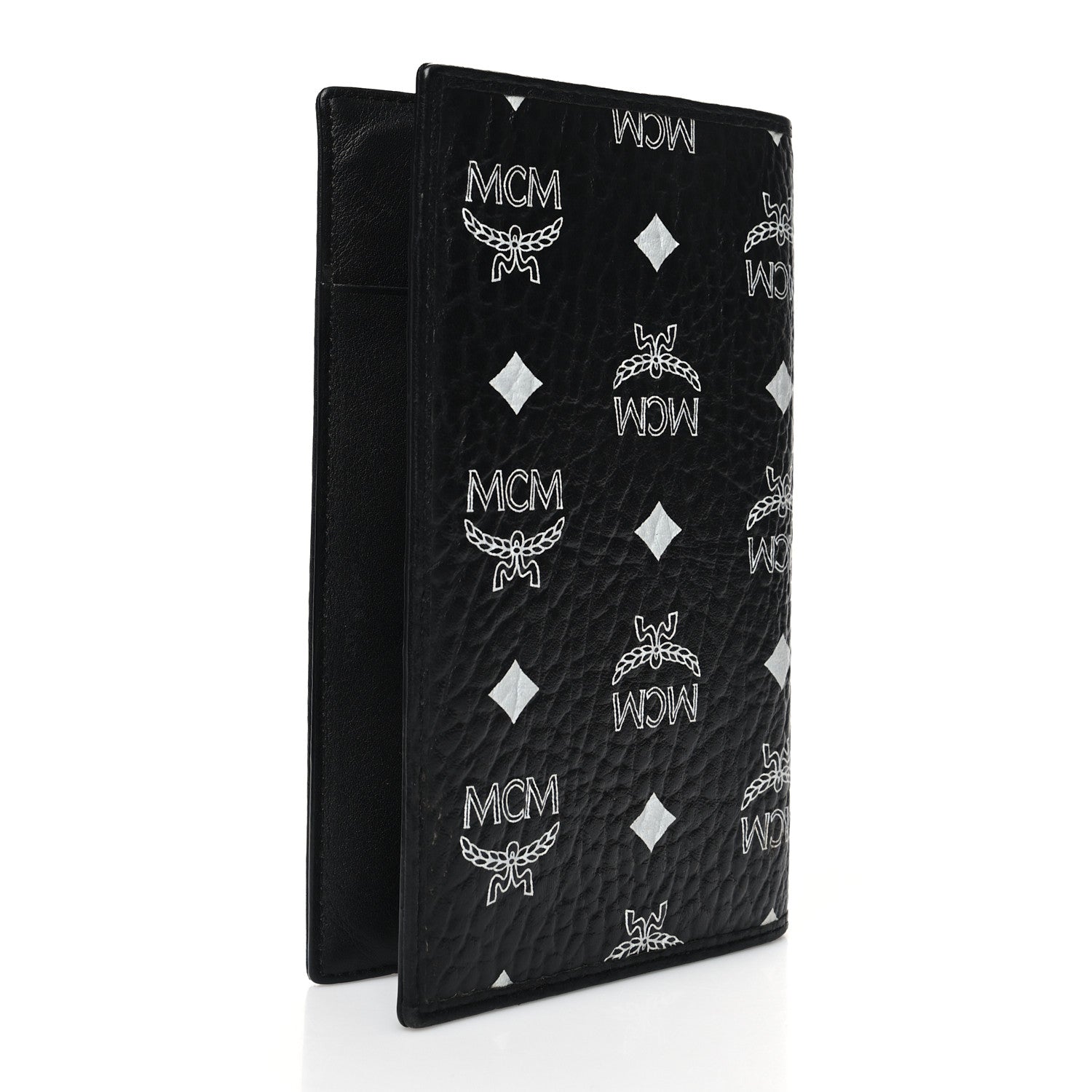 MCM Visetos Passport Holder Black 4 of 12