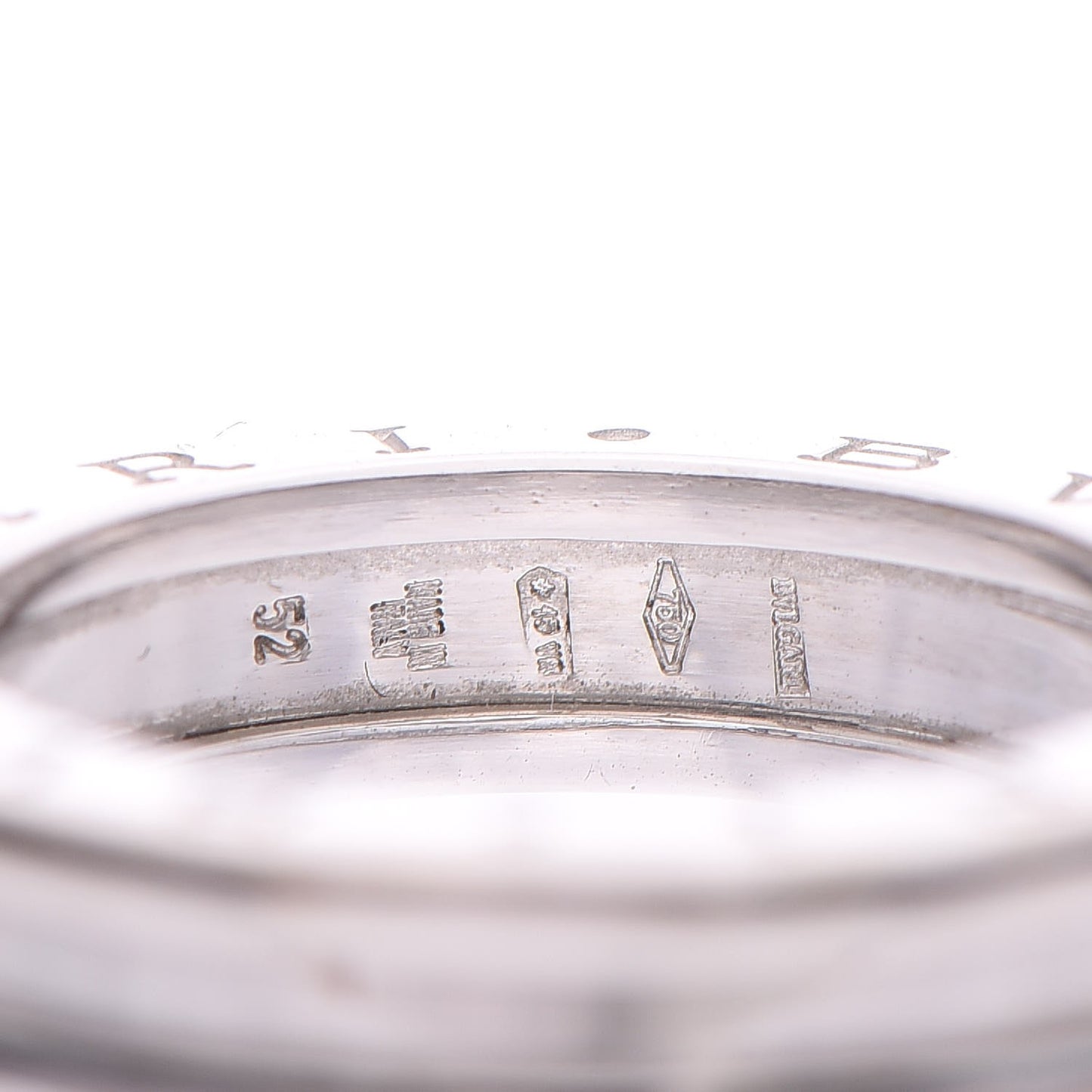 18K White Gold B.Zero1 Ring 52 6