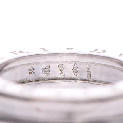 Bulgari 18K White Gold B.Zero1 Ring 52 6 6 of 6