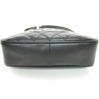 Chanel Caviar Quilted Shoulder Bag Black 4 of 9