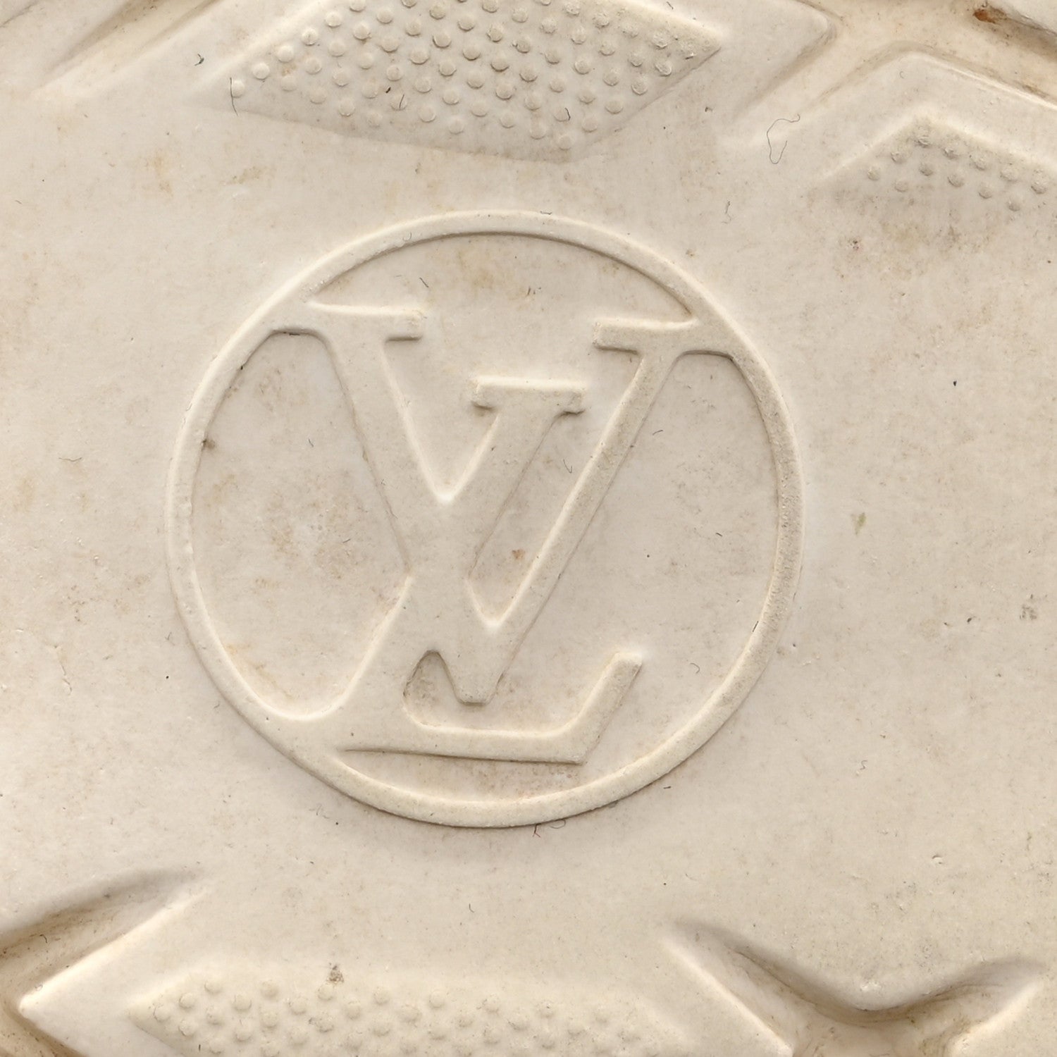 Louis Vuitton Technical Nylon Monogram Rubber Aftergame Sneakers 37.5 Gold 10 of 15