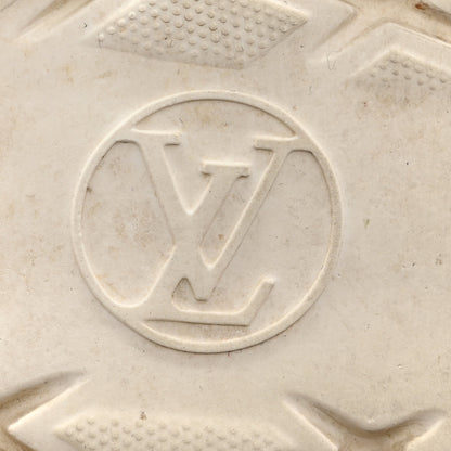 Louis Vuitton Technical Nylon Monogram Rubber Aftergame Sneakers 37.5 Gold 10 of 15