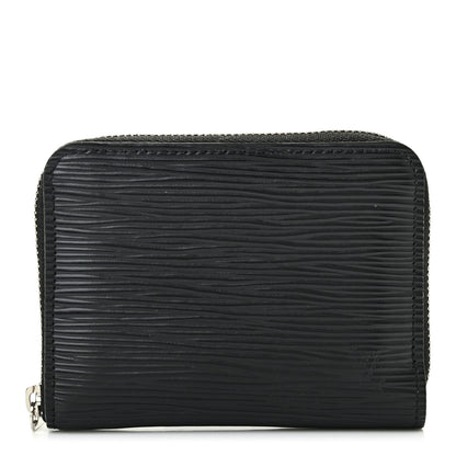 Louis Vuitton Epi Zippy Coin Purse Black 1 of 7