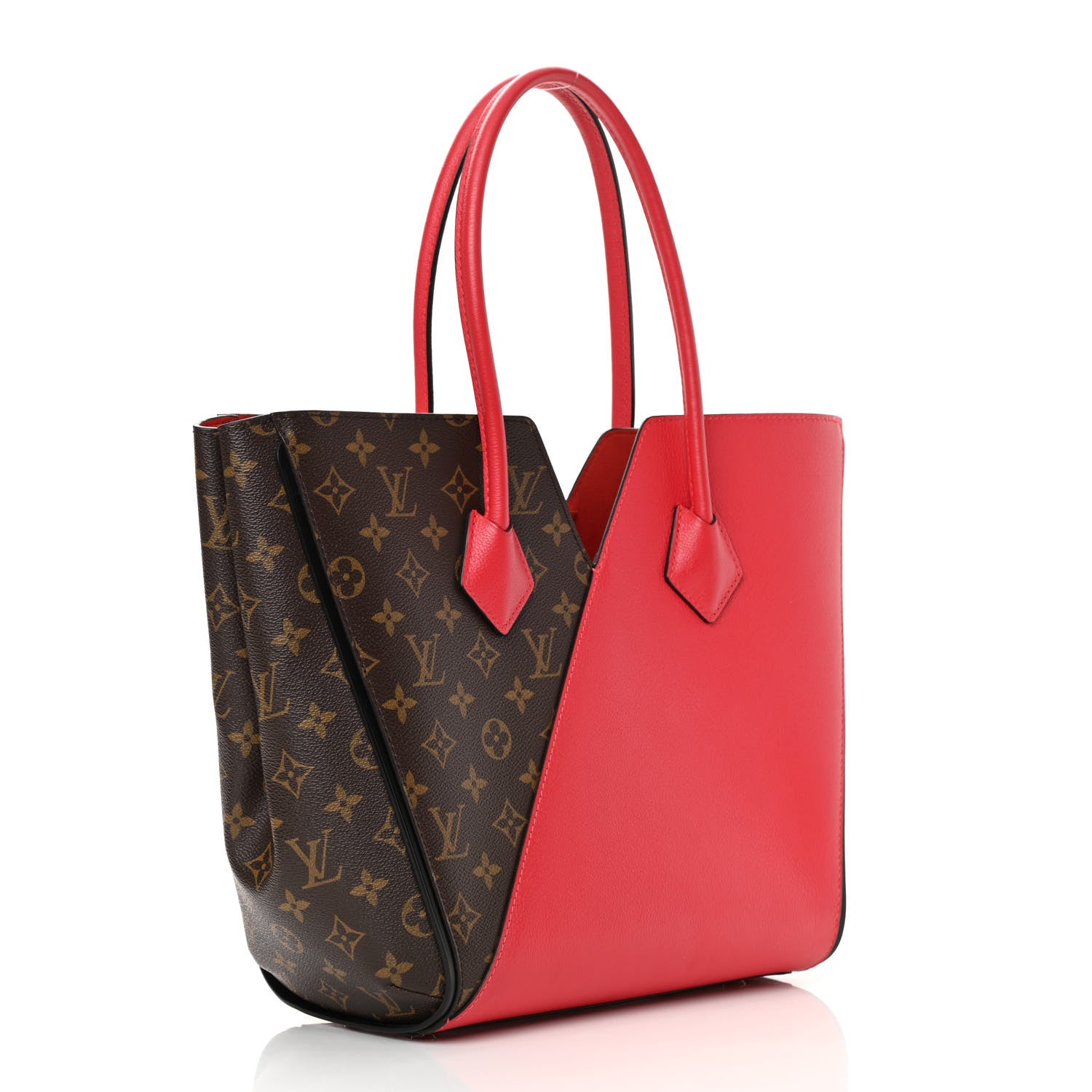 Louis Vuitton Calfskin Monogram Kimono Tote Cherry 3 of 11