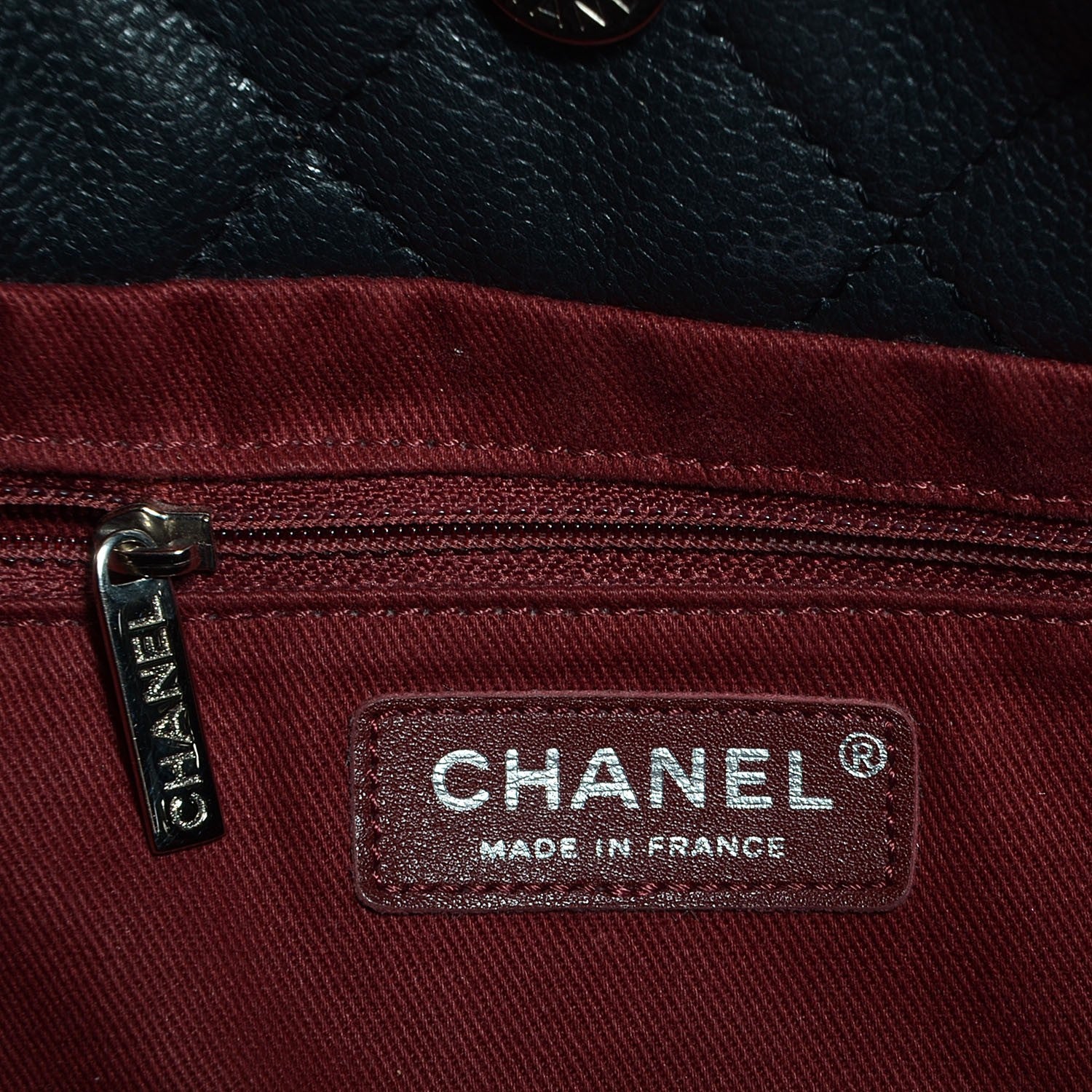 Chanel Caviar Large CC Timeless Soft Tote Black 6 of 7