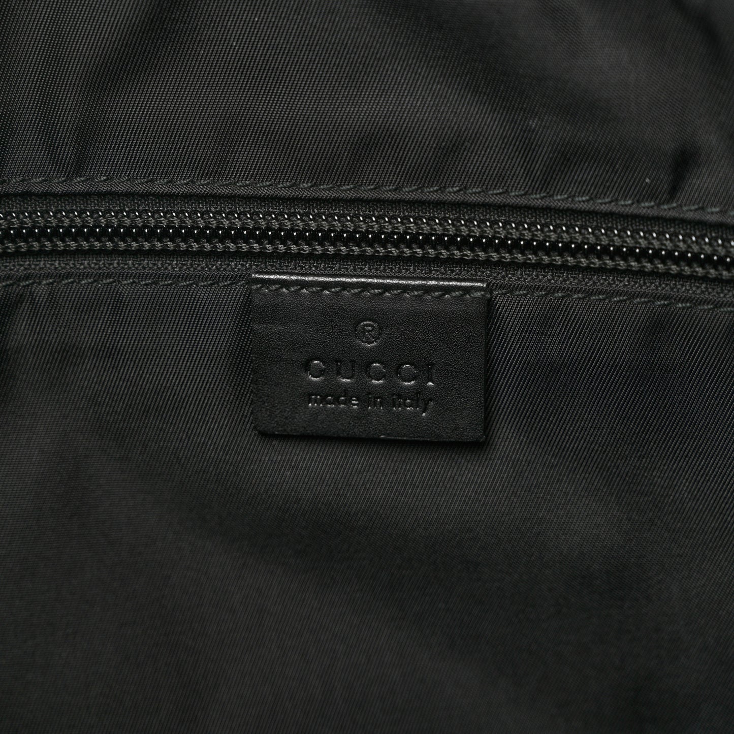 GG Supreme Monogram Calfskin Web Medium Flat Messenger Bag Beige Ebony Black