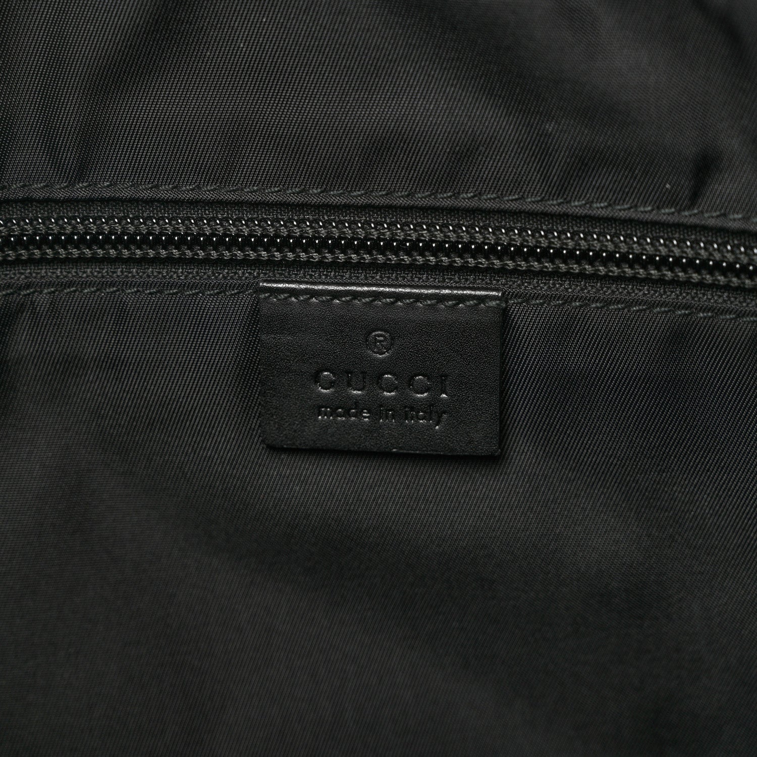 Gucci GG Supreme Monogram Calfskin Web Medium Flat Messenger Bag Beige Ebony Black 6 of 7