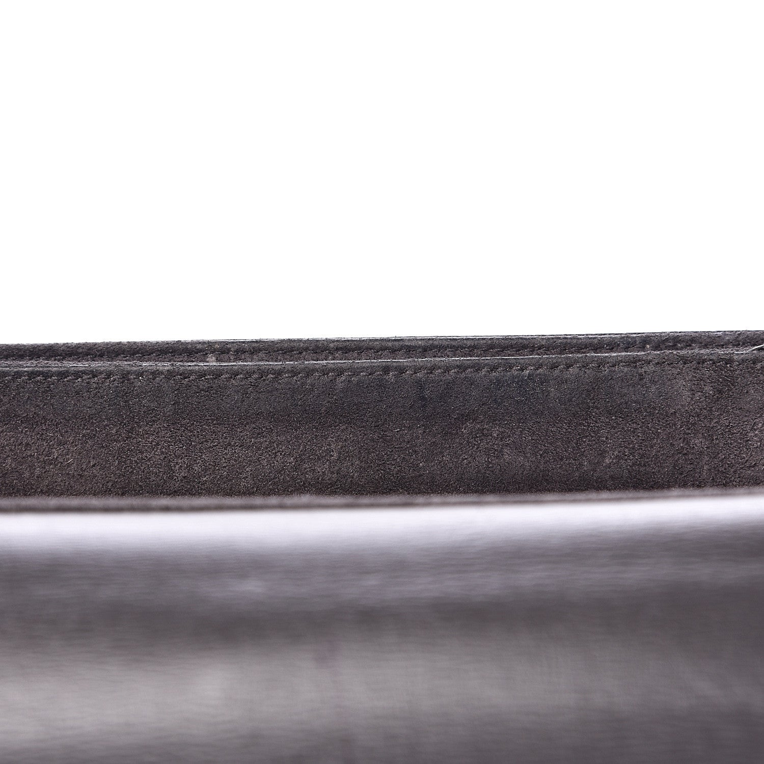 Saint Laurent Smooth Calfskin Suede Medium Bellechasse Grey 15 of 20