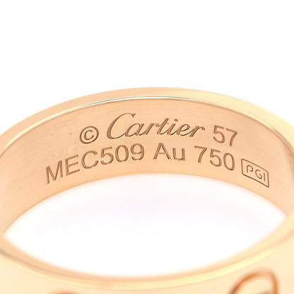 Cartier 18K Yellow Gold 5.5mm LOVE Ring 57 8 4 of 4