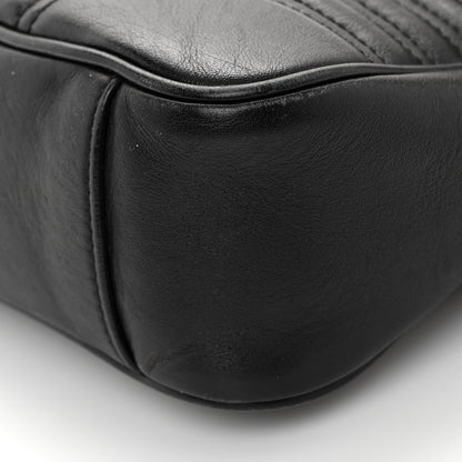 Gucci Calfskin Matelasse Medium GG Marmont Shoulder Bag Black 9 of 9