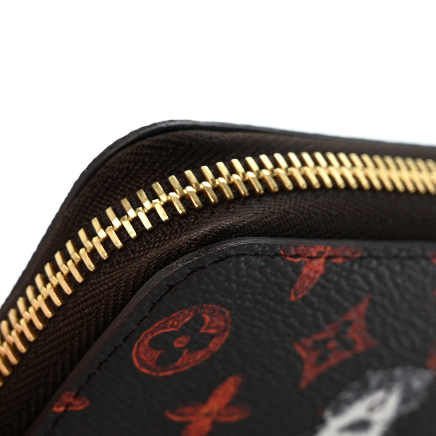 Louis Vuitton Catogram Zippy Wallet Marron 9 of 9