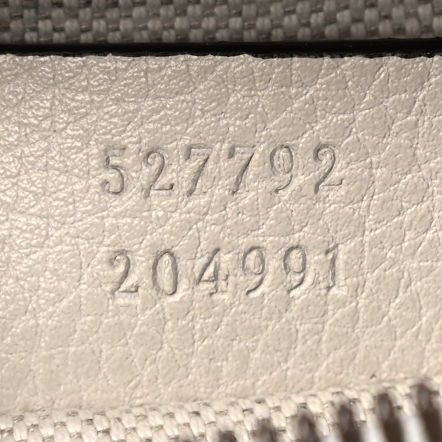 Grained Calfskin Small Logo Belt Bag White