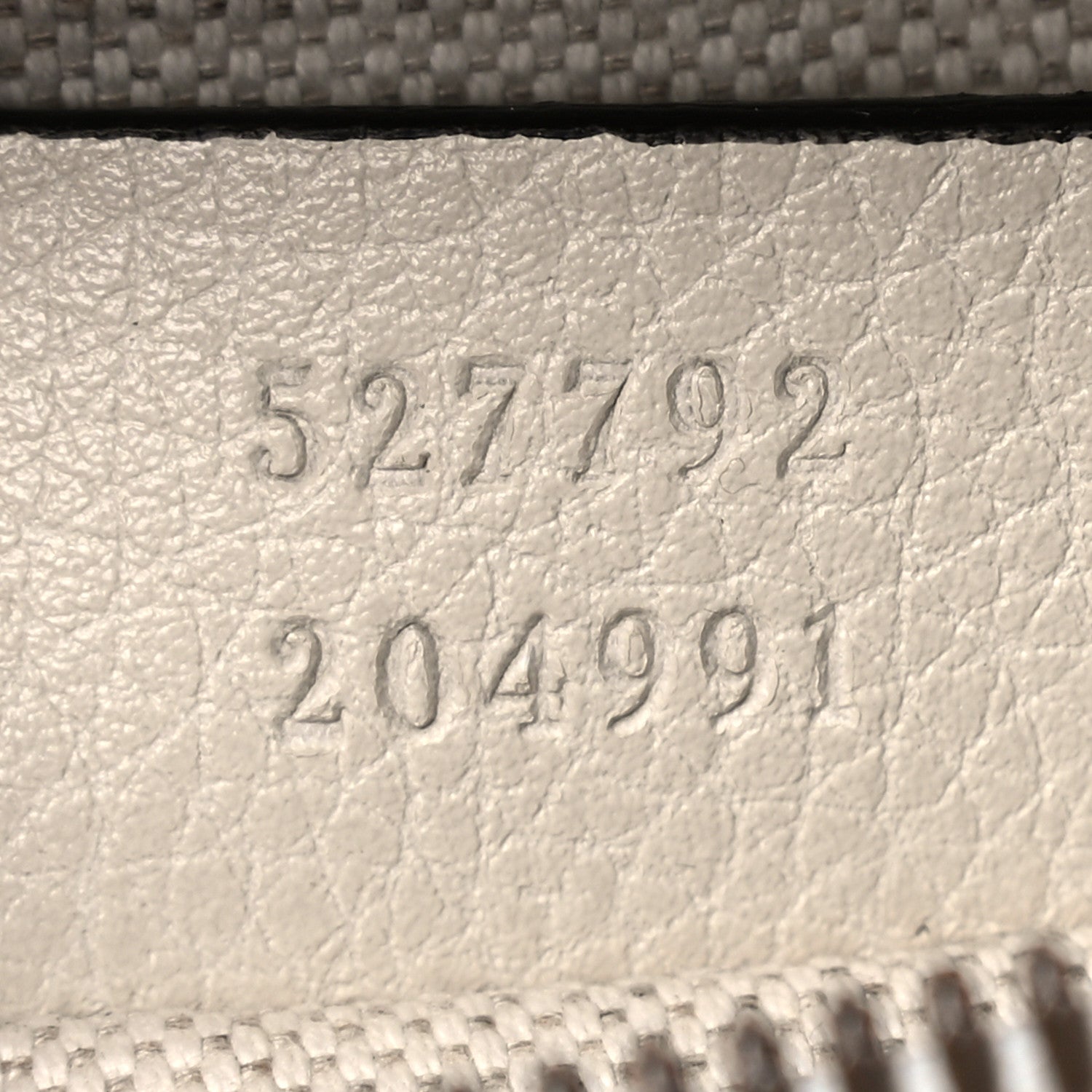 Gucci Grained Calfskin Small Logo Belt Bag White 6 of 8
