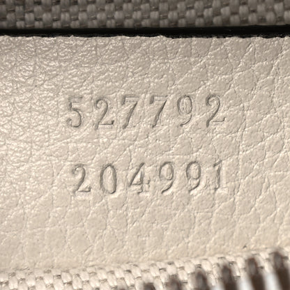 Gucci Grained Calfskin Small Logo Belt Bag White 6 of 8