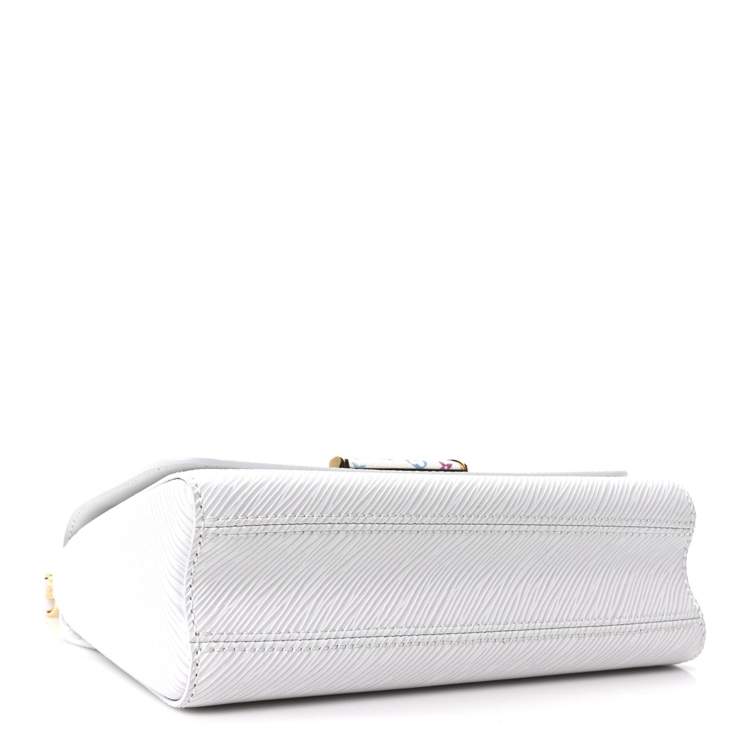 Louis Vuitton LV X TM Epi Twist MM Slim Shoulder Bag White 1847154