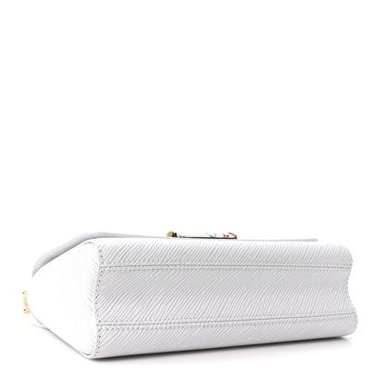 Louis Vuitton LV X TM Epi Twist MM Slim Shoulder Bag White 5 of 10