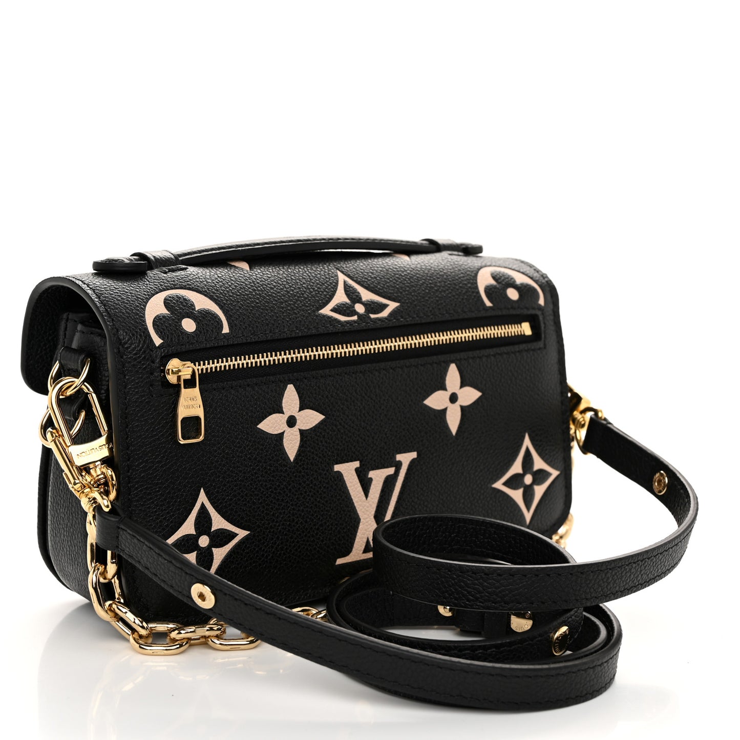 Empreinte Monogram Giant Pochette Metis East West Black Beige