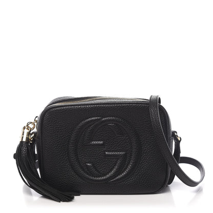 Gucci Pebbled Calfskin Small Soho Disco Bag Black 1 of 10