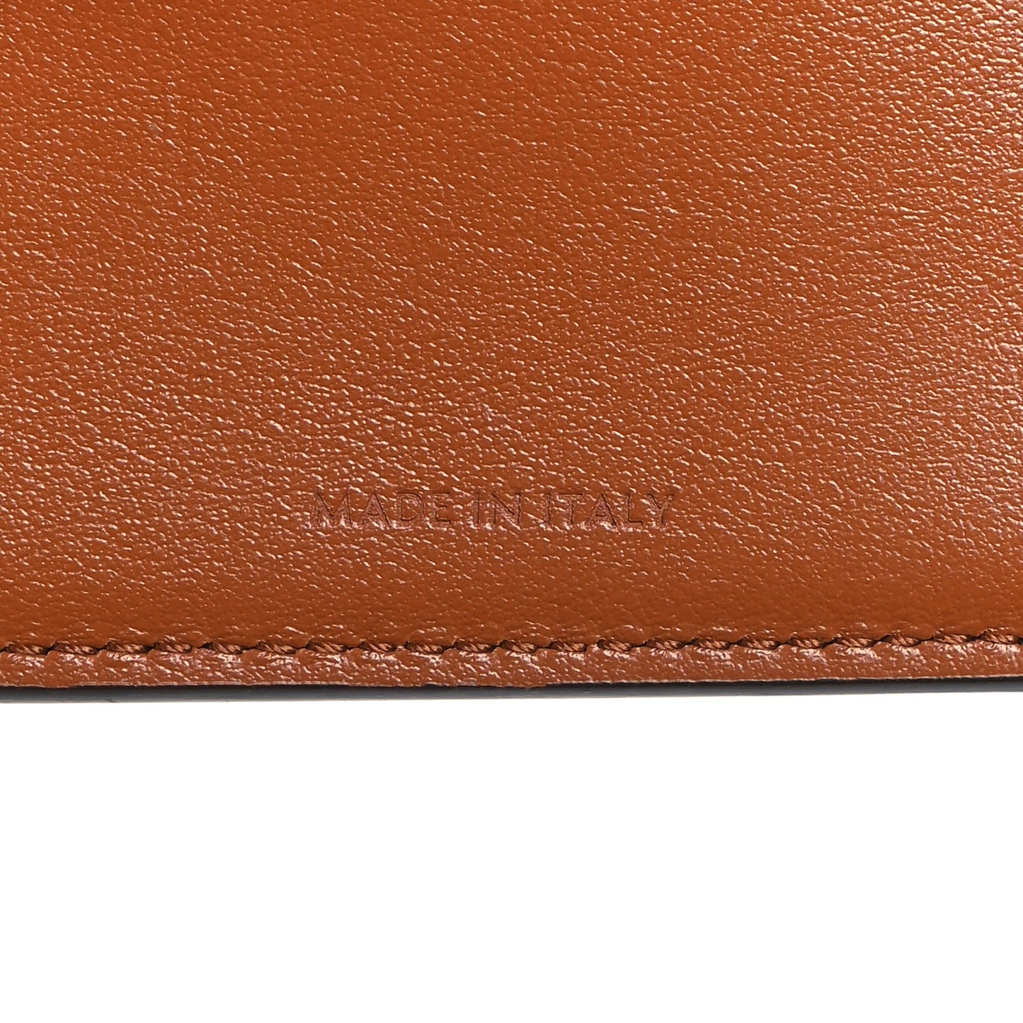 Shiny Smooth Lambskin Small Triomphe Wallet Tan