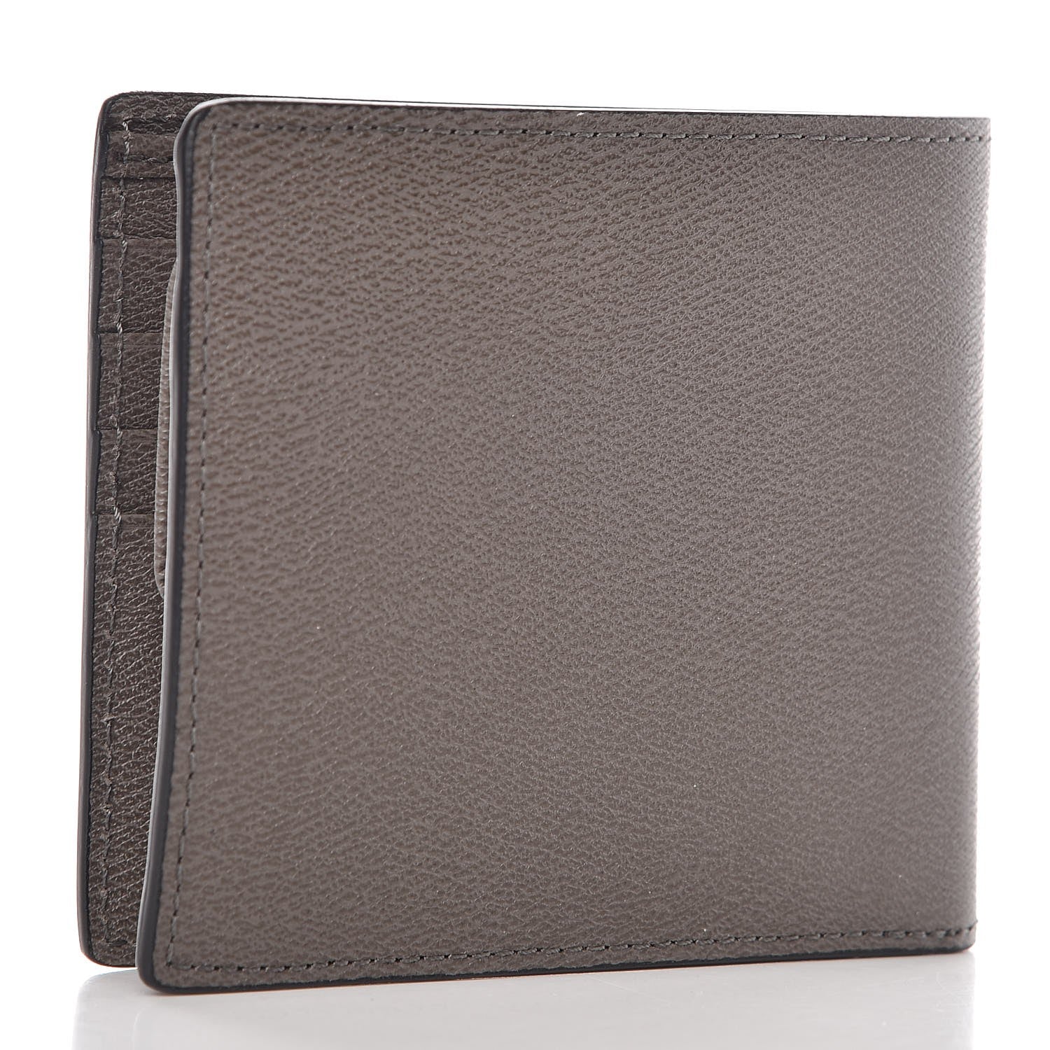Mulberry Calfskin Bifold Wallet Taupe 3 of 7
