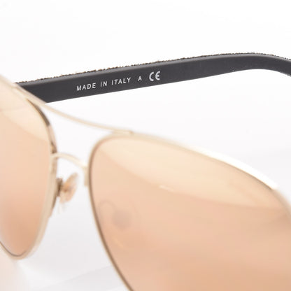 Chanel Pilot Quilting Sunglasses 4207 Gold 6 of 8
