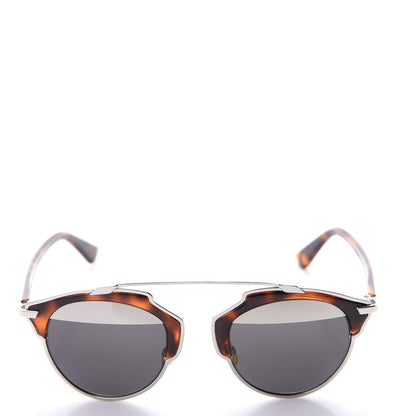 Christian Dior So Real Sunglasses Palladium Havana 3 of 10
