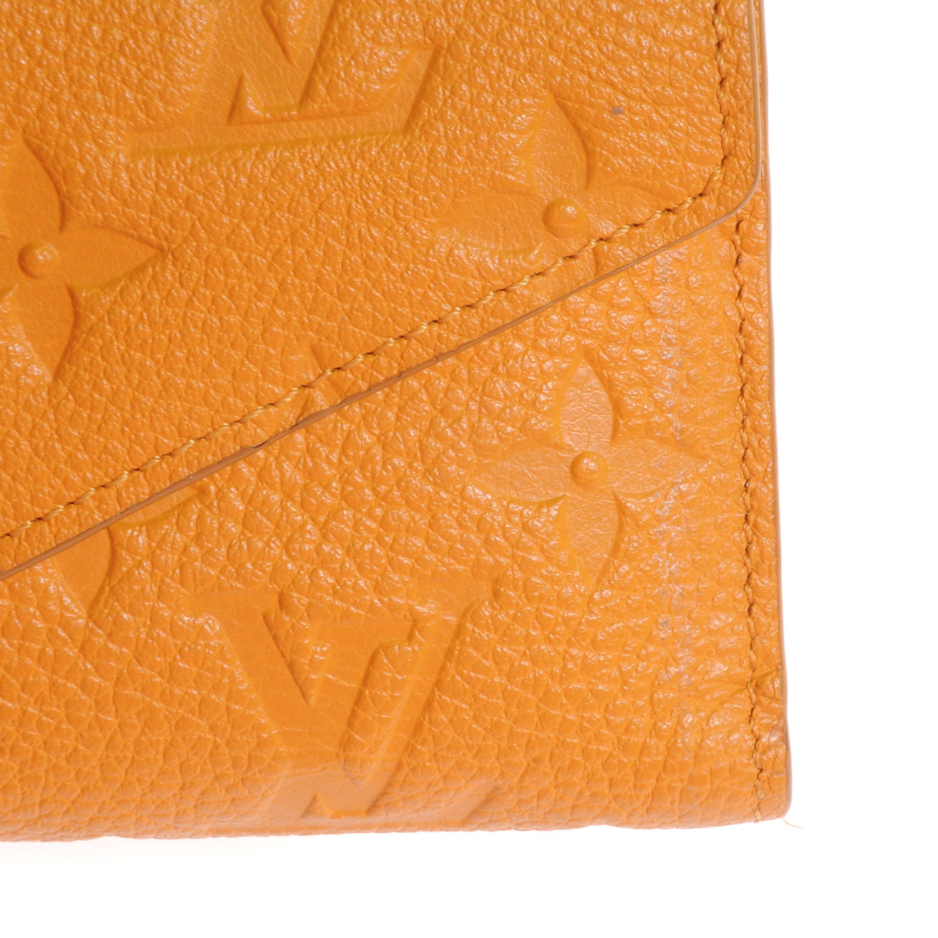 Louis Vuitton Empreinte Compact Curieuse Wallet Safran 10 of 10