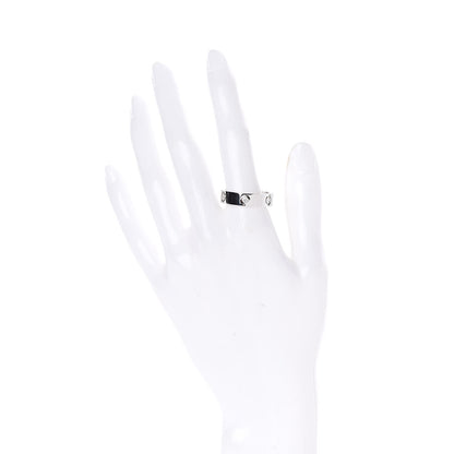 Cartier Platinum Diamond 5.5mm LOVE Ring 60 9.25 2 of 6